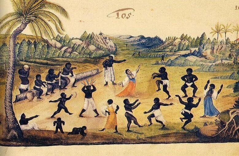Divination ceremony and dance in Brazil