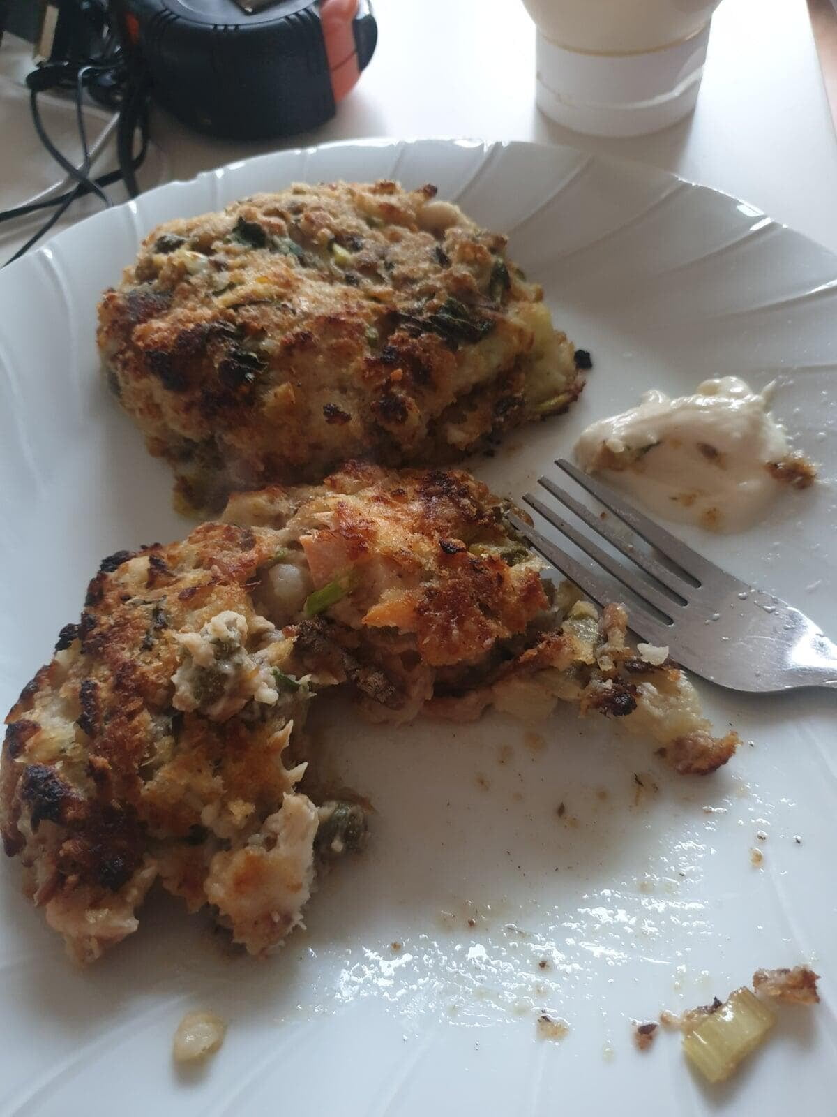 Soggy Fishcakes