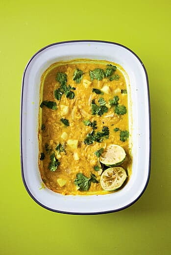 Lime and Coconut Dal