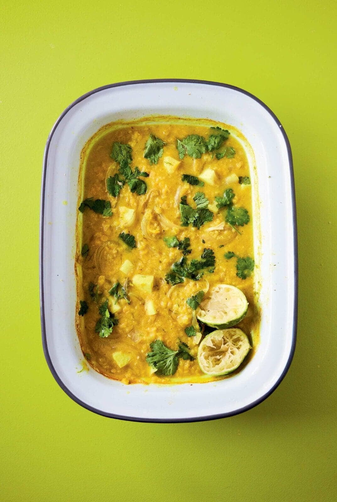 Lime and Coconut Dal
